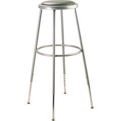 STOOL,32-39IN,VINYL,GY
